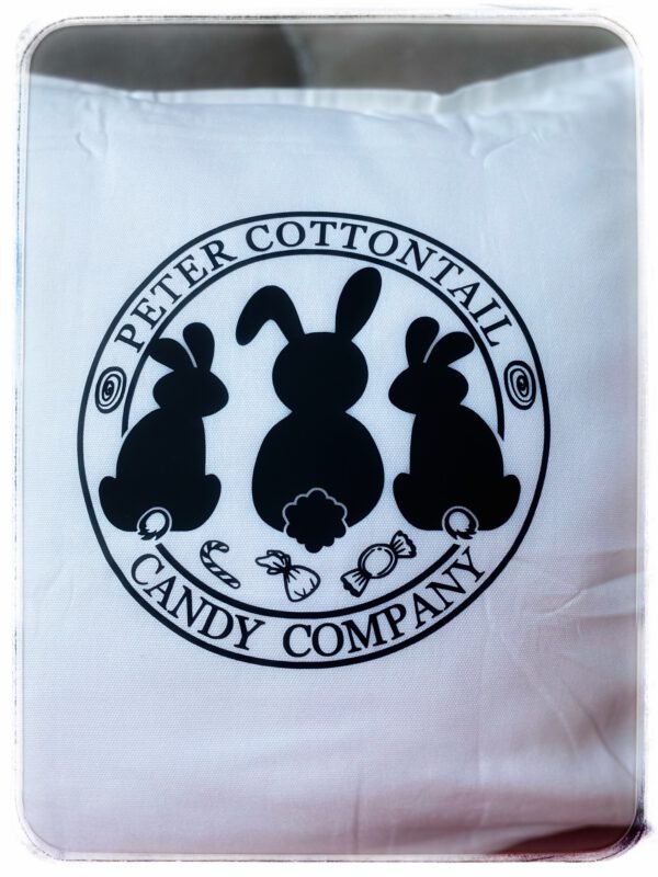 Bügelmotiv - Peter Cottontail's - Candy Company