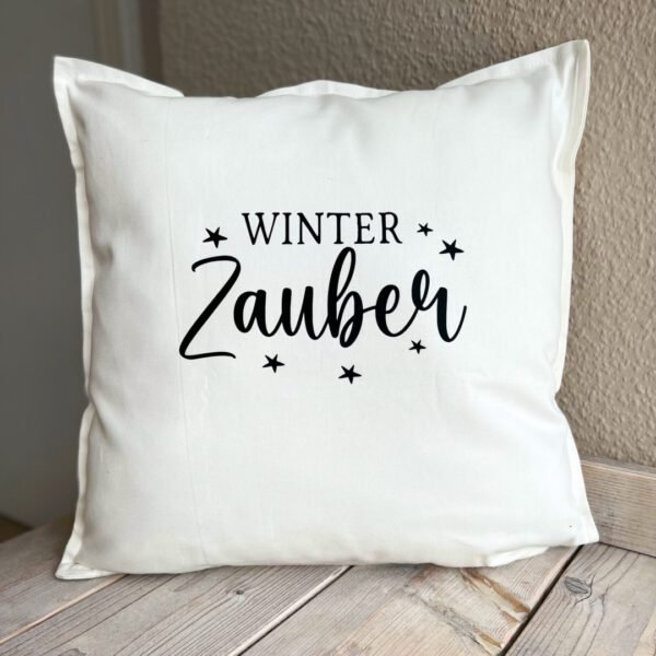 Kissen / Bügelmotiv "Winter Zauber" (2)