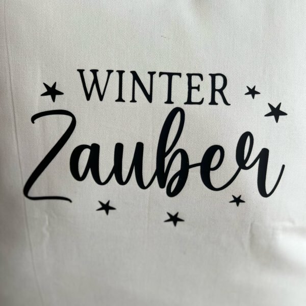 Kissen / Bügelmotiv "Winter Zauber" (2) – Bild 3