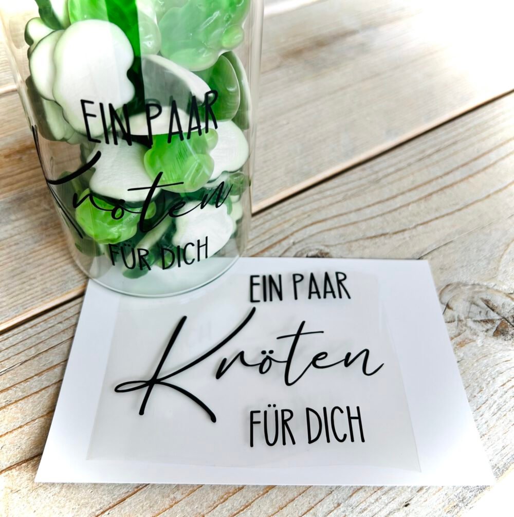 Sticker ein paar Kröten 2 Stck. Glücksmomente Atelier