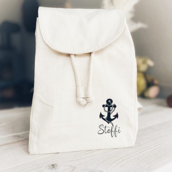 Rucksack - Canvas - personalisiert -