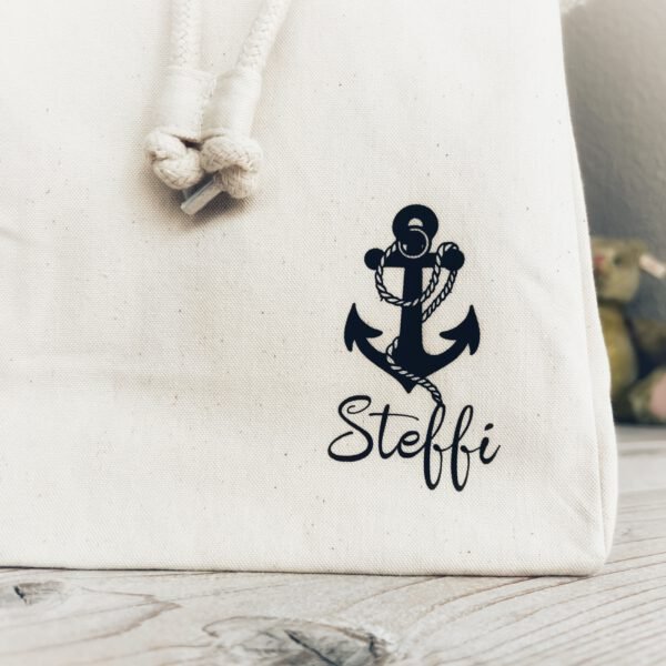 Rucksack - Canvas - personalisiert - – Bild 5