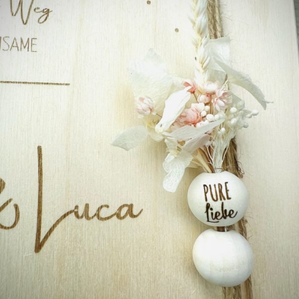 Erinnerungsbox - Hochzeit -personalisiert – Bild 2