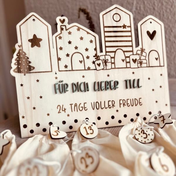 ADVENTSKALENDER - weihnachtshäuser - pers. – Bild 4