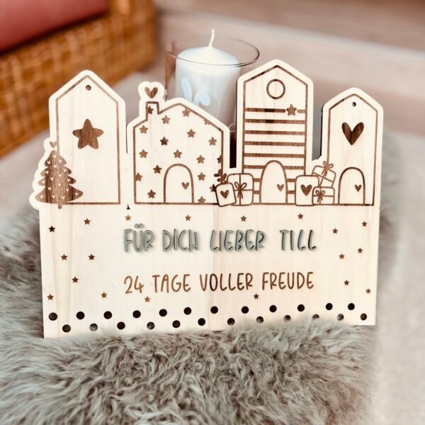 ADVENTSKALENDER - weihnachtshäuser - pers. – Bild 5