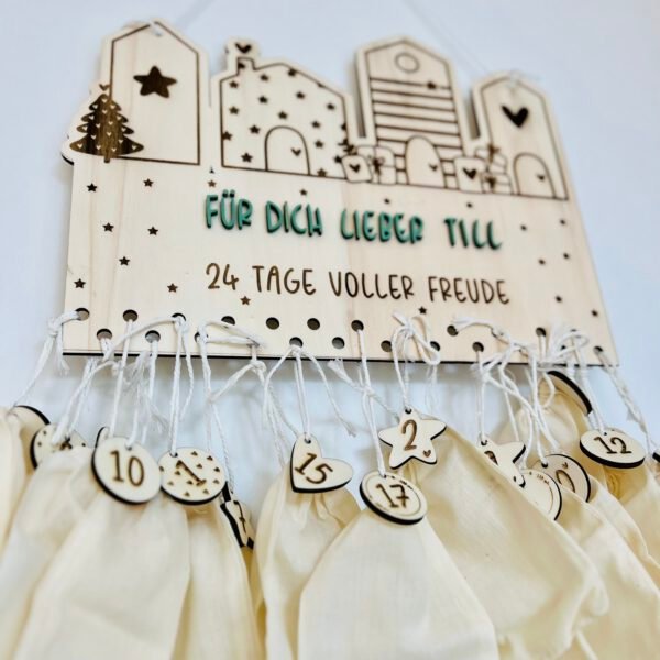 ADVENTSKALENDER - weihnachtshäuser - pers. – Bild 2