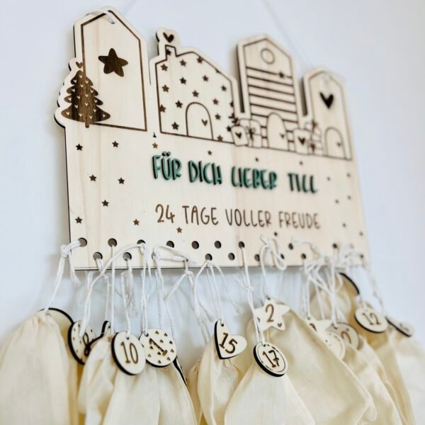 ADVENTSKALENDER - weihnachtshäuser - pers. – Bild 3