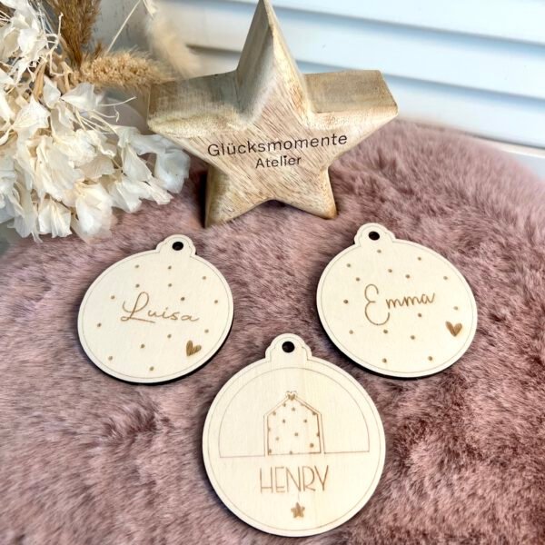 Geschenkeanhänger - personalisiert – Bild 3