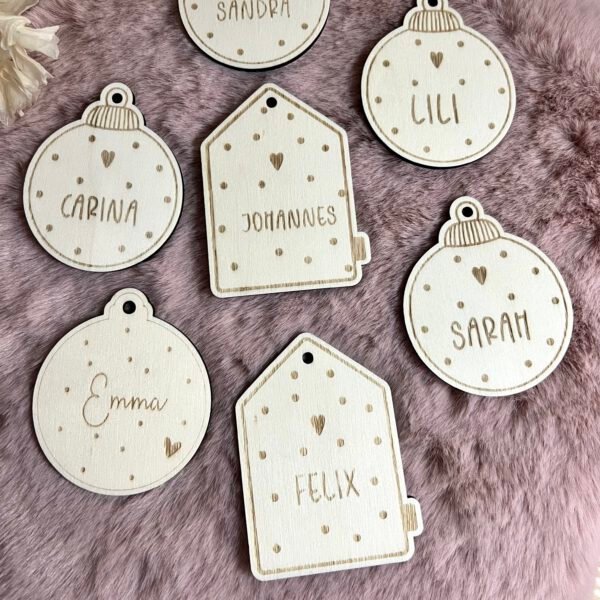Geschenkeanhänger - personalisiert – Bild 2