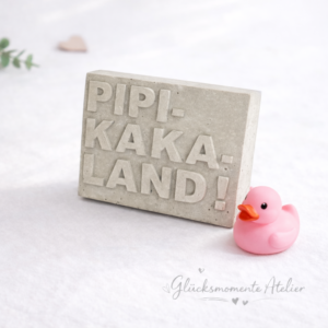 Pipi-Kaka-Land Badschild