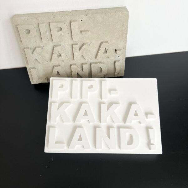 Pipi-Kaka-Land Badschild