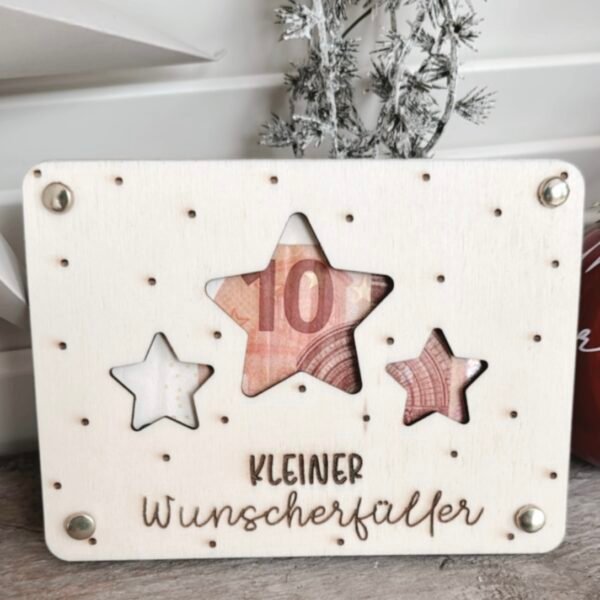 Karte für Geldgeschenk zu Weihnachten – Bild 4