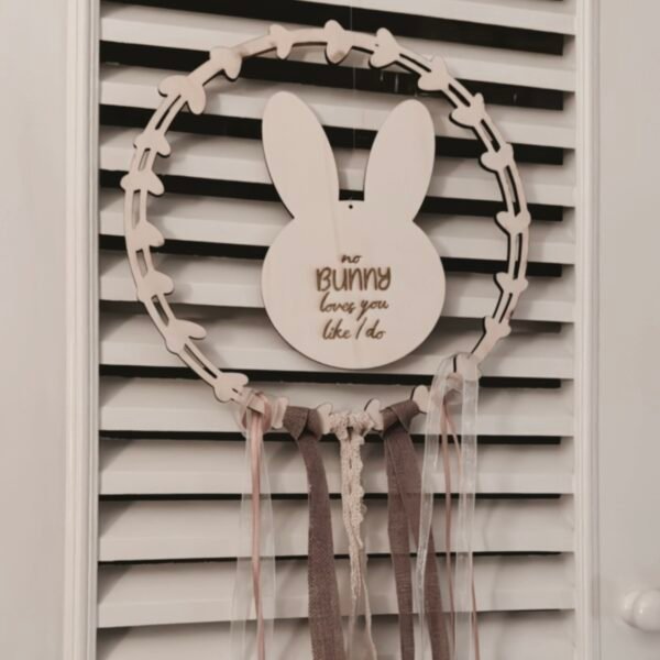 Traumfänger Boho-Bunny – Bild 3