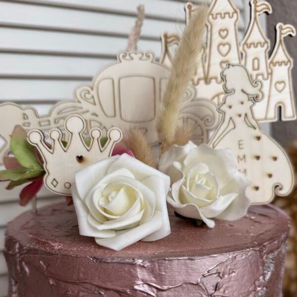 Cake Topper Set Prinzessin – Bild 3