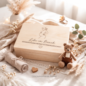 Erinnerungsbox zur Schwangerschaft | personalisiert