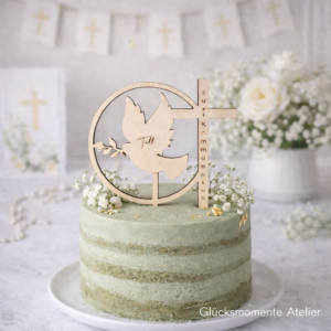 Caketopper zur Kommunion/Konfirmation/Taufe