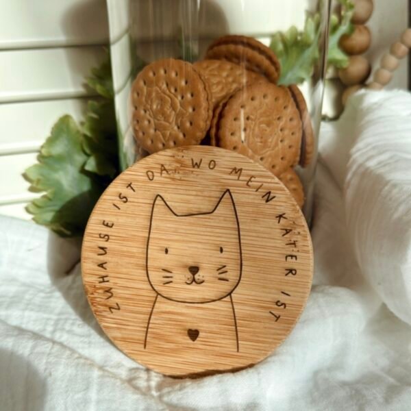 Vorratsglas Katze