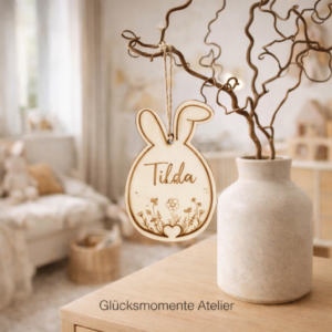 Knickohr-Geschenkanhänger für das Osterkörbchen