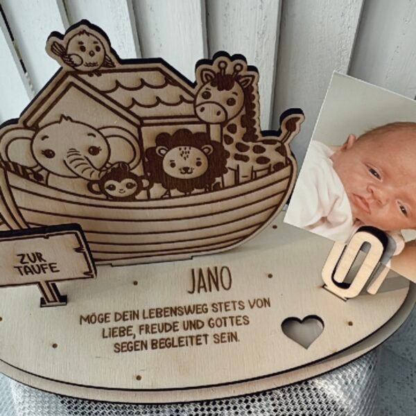 Geschenk zur Taufe/Kommunion/Konfirmation Psalm 92 – Bild 3