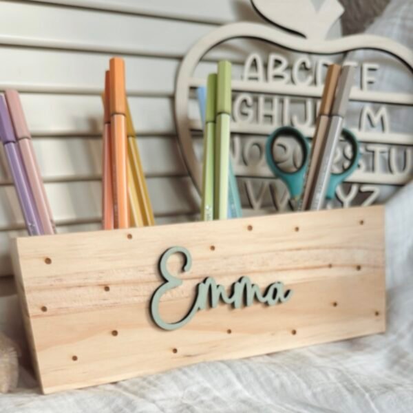 Stiftehalter / Schreibtischorganizer / Montessori – Bild 2