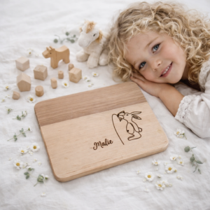 Frühstücksbrettchen Schnuffelhase