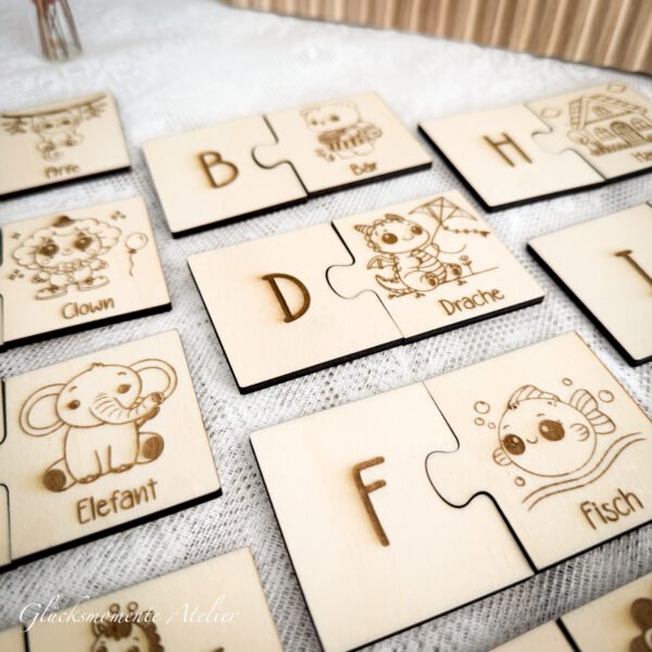 ABC Puzzle zur Einschulung – Bild 3
