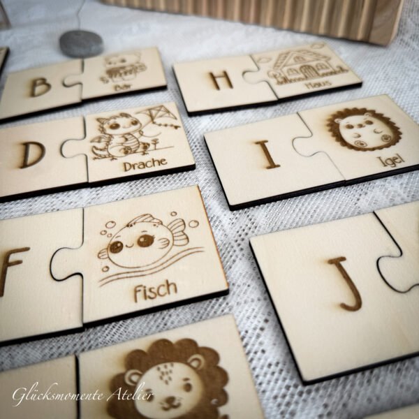 ABC Puzzle zur Einschulung