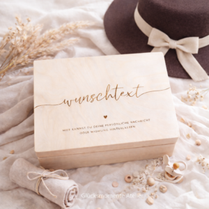 Erinnerungskiste mit deinem Wunschtext | personalisiert