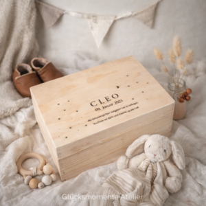 Erinnerungbox Sternenkind | Sternenhimmel | personalisiert