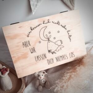 Erinnerungbox Sternenkind |  Babyhimmel | personalisiert