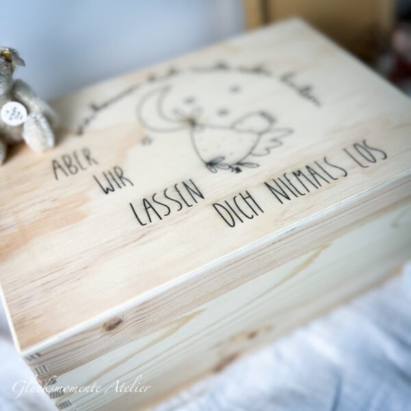 Erinnerungbox Sternenkind |  Babyhimmel | personalisiert – Bild 3