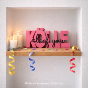 Kölle Alaaf You | Schriftzug 3D | Statement