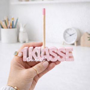 Erste Klasse ! Schriftzug 3D | Statement