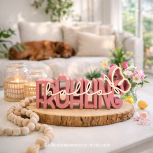 Frühling ! Schriftzug 3D | Statement