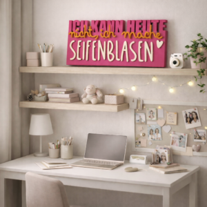 Seifenblasen | Schriftzug 3D | Statement