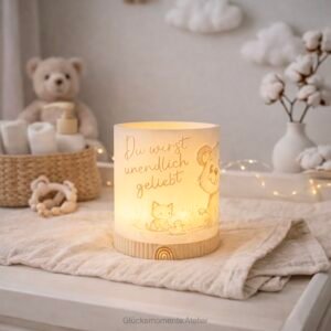 Scandi Nachtlicht "du wirst unendlich geliebt"