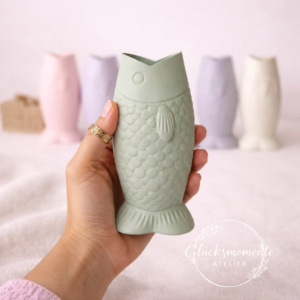 Scandi Koi Vase für Trockenblumen